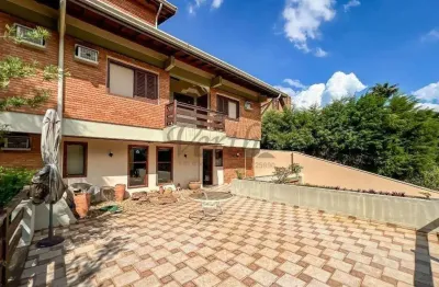 Casa em condomínio fechado com 4 quartos à venda na avenida dona maria franco salgado, 50, jardim botânico (sousas), campinas, 522 m2 por r$ 1.980.000