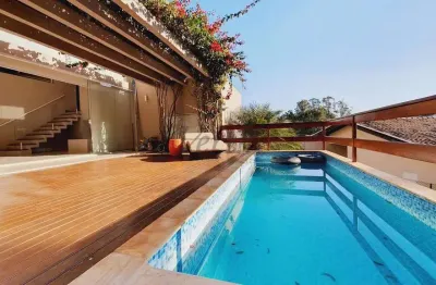 Casa em condomínio fechado com 3 quartos à venda na avenida dona maria franco salgado, 50, jardim botânico (sousas), campinas, 270 m2 por r$ 1.750.000