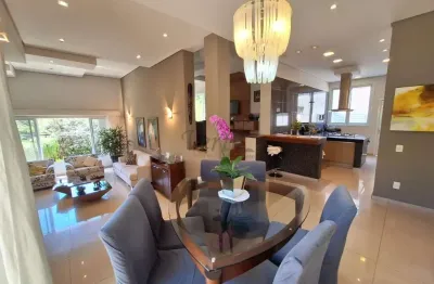 Casa em condomínio fechado com 3 quartos à venda na rua san conrado, 1000, loteamento caminhos de san conrado (sousas), campinas, 345 m2 por r$ 1.940.000