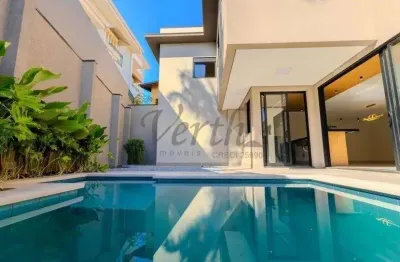 Casa em condomínio fechado com 3 quartos à venda na rua san conrado, 1000, loteamento caminhos de san conrado (sousas), campinas, 220 m2 por r$ 1.790.000
