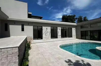 Casa em condomínio fechado com 4 quartos à venda na avenida noé vincie, 96, loteamento arboreto dos jequitibás (sousas), campinas, 312 m2 por r$ 4.280.000