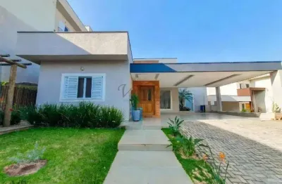 Casa em condomínio fechado com 3 quartos à venda na Rua Martinho Leardine, 110, Chácaras Silvania, Valinhos, 220 m2 por R$ 1.980.000