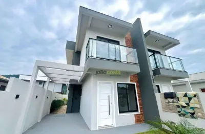 Sobrado com 2 suítes à venda, 97 m² - forquilhas - são josé/sc