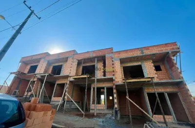 Sobrado com 2 dormitórios sendo 2 suítes à venda, 109 m² - sertão do maruim - são josé/sc
