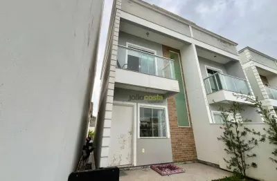 Sobrado com 2 dormitórios e piscina à venda, 70 m² - alto aririu - palhoça/sc