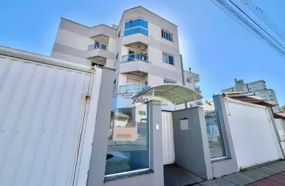 Apartamento mobiliado com 2 dormitórios à venda, 47 m² - centro - palhoça/sc