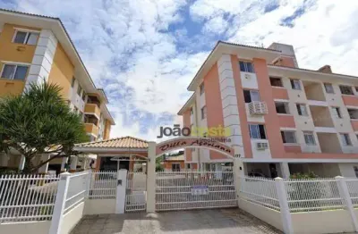 Apartamento com 2 dormitórios para alugar, 56 m² - areias - são josé/sc