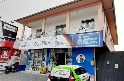 Apartamento com 2 dormitórios para alugar, 65 m² - centro - palhoça/sc