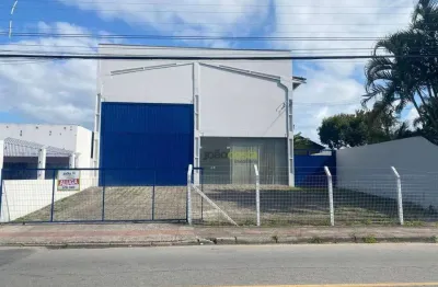 Galpão para alugar, 417 m² - rio grande - palhoça/sc