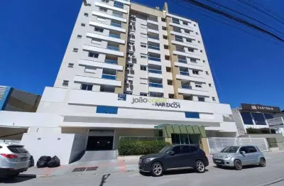 Apartamento com 2 dormitórios para alugar, 71 m² por r$ 4.124,58/ano - centro - palhoça/sc
