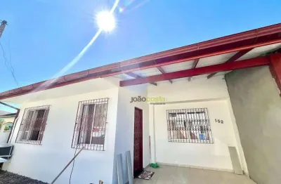 Casa semimobiliada com 2 dormitórios sendo 1 suíte para alugar, 80 m² - barra do aririú - palhoça/sc