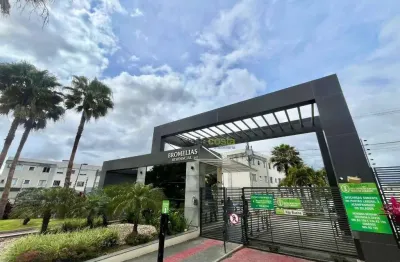 Apartamento com 2 dormitórios para alugar, 45 m² - bela vista - palhoça/sc