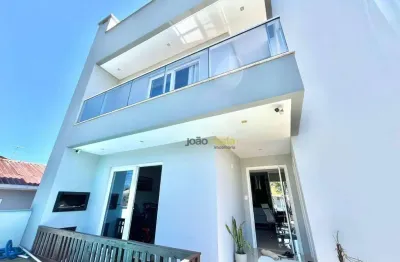 Casa mobiliada com 2 dormitórios sendo 1 suíte para alugar, 130 m² - ponte do imaruim - palhoça/sc