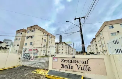 Apartamento mobiliado com 2 dormitórios à venda, 42 m² - barra do aririú - palhoça/sc