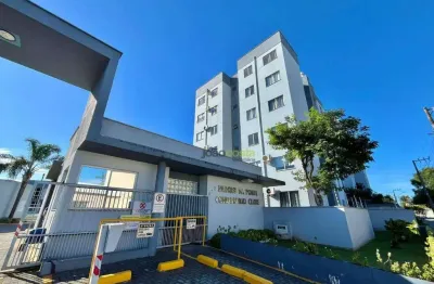 Apartamento com 2 dormitórios para alugar, 48 m² - ponte do imaruim - palhoça/sc