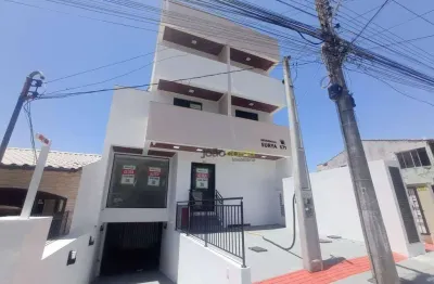 Apartamento com 1 dormitório para alugar, 38 m² por R$ 2.962,00/mês - Barreiros - São José/SC