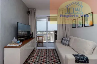 Apartamento à venda com 58m², 2 quartos e 1 vaga. localização estratégica e mobiliado