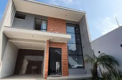 Casa padrão - sofisticação e conforto em um sobrado moderno ? 3 suítes, piscina e àrea gourmet!