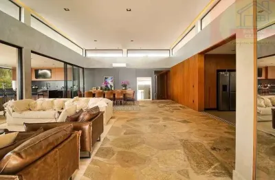 Magnífica casa térrea mobiliada no terras de são josé 2 ? 5 suítes, piscina e sauna