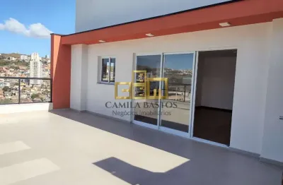 Residencial versailles - cobertura com 3 dormitórios à venda, 141 m² - jardim elvira dias - poços de caldas/mg