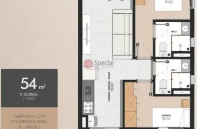 Apartamento com 2 quartos à venda na Rua São Bernardo, 193, Tatuapé, São Paulo