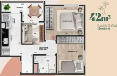 Apartamento de 42 metros na vila matilde - pré lançamento.