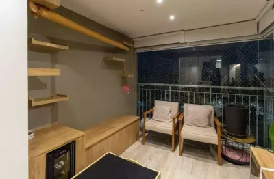 Apartamento no tatuapé à venda com 2 quartos, 1 suíte, andar alto, 1 vaga.