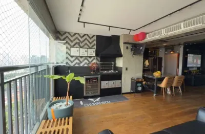 Apartamento no tatuapé de 106 metros, 2 vagas, mobiliado.