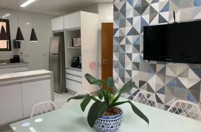 Apartamento no tatuapé, totalmente mobiliado.estuda permuta com apartamento menor valor.