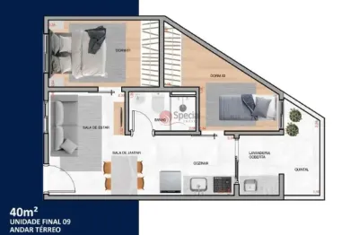Apartamento com 2 quartos à venda na Rua Zambeze, 253, Vila Carrão, São Paulo