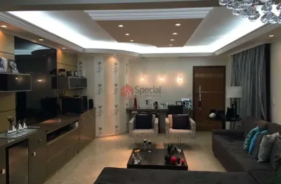 Apartamento com 3 dormitórios à venda, 135,83m²,3 quartos,1 suite,3 vagas - tatuapé - são paulo/sp