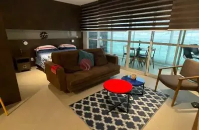 Apartamento mobiliado em frente o shopping anália franco
