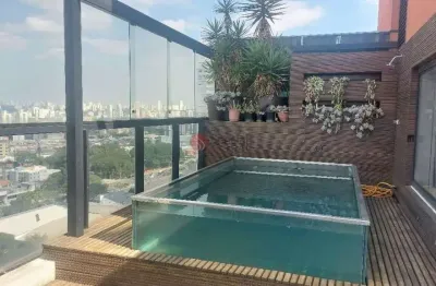 Cobertura duplex com 2 dormitórios à venda, 140 m² - mooca