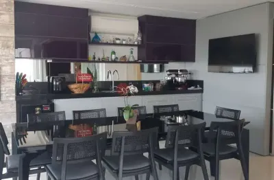 Apartamento no tatuapé maravilhoso com varanda gourmet.