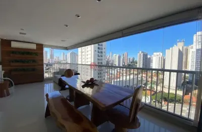 Apartamento á venda no tatuapé com 137 m², 3 suítes e 2 vagas fixas