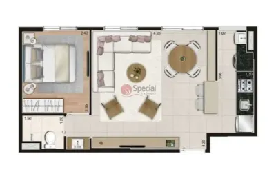 Apartamento com 2 quartos à venda na Rua Rodolfo, 1674, Vila Ré, São Paulo