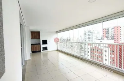 Apartamento de alto padrão no tatuapé com 137m², 2 vagas de garagem.