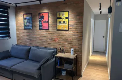 Apartamento para locação mobiliado no belém, 2 quartos, 1 vaga, ao lado do metrô.