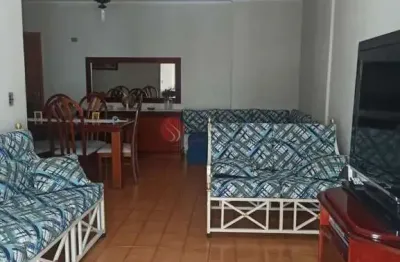 Apartamento à venda na vial tupi, praia grande, 2 dormitórios, suíte, garagem, vista para o mar.