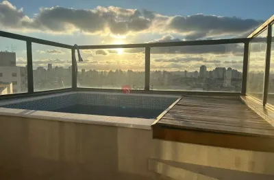 Cobertura à venda, 3 suítes, escritório, churrasqueira, piscina, 3 vagas fixas. tatuapé.