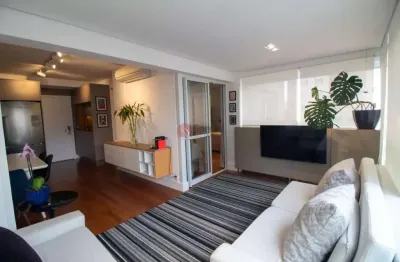 Apartamento no brooklin mobiliado 58 m², 2 quartos e lazer completo ao lado do metrô.