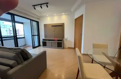 Apartamento mobiliado no tatuapé de 3 dormitórios sendo 2 suítes, 2 vagas.