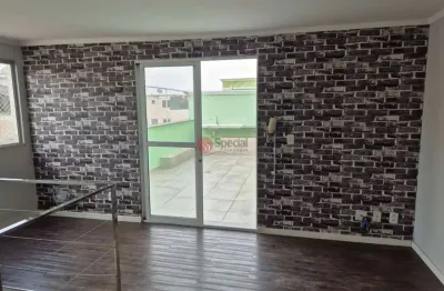 Cobertura no aricanduva com 88 m², 2 quartos, 1 suíte, e 1 vaga.