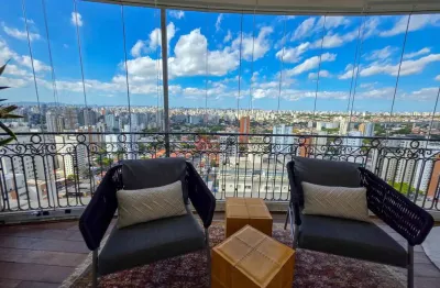 Cobertura à venda no campo belo 386 m² - 4 suítes - 8 vagas + depósito.