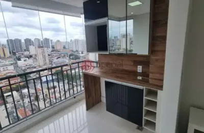 Apartamento de 69 m² no tatuapé, semimobiliado, vista livre e design moderno.