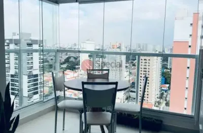 Apartamento para compra no Tatuapé com varanda gourmet, 1 suite, 1 vaga de garagem.