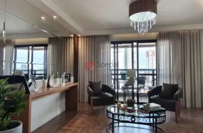 Apartamento mobiliado à venda no Anália Franco, 4 dormitórios e 3 vagas.