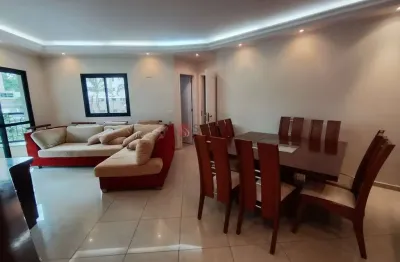 Apartamento no Jardim Anália Franco com 3 suítes, mobiliado.