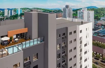 Apartamento com 2 quartos à venda na escola agrícola, blumenau , 55 m2 por r$ 376.565