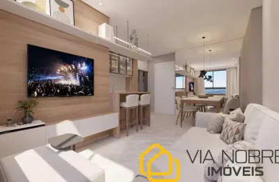 Apartamentos 2 quartos, suite, 1 vaga, 51m2 - estoril